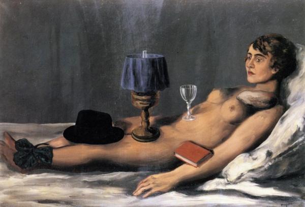 René Magritte Reclining Nude