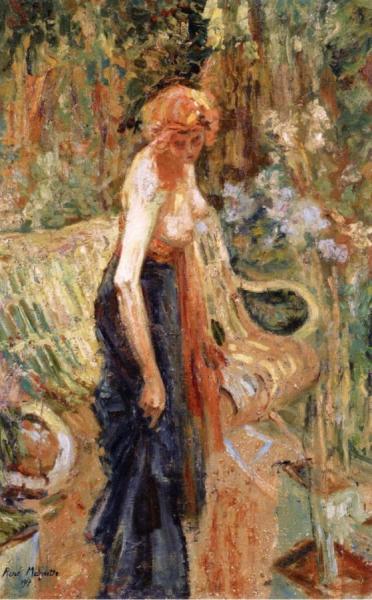 Standing Woman by René Magritte Oil Painting Reproductions