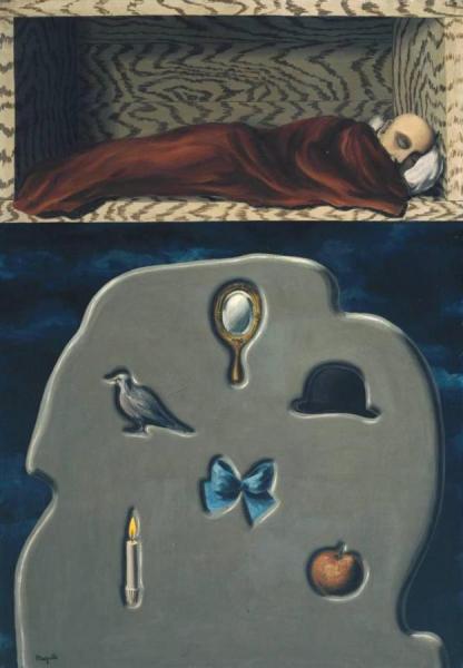 The Reckless Sleeper by René Magritte Oil Painting Reproductions