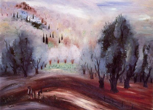 Reuven Rubin After The Rain