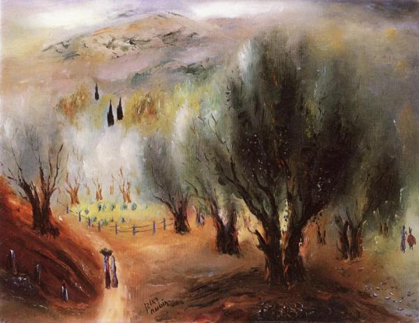 In Galilee by Reuven Rubin Oil Painting Reproductions