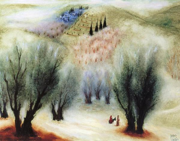 Reuven Rubin Springtime In Galilee