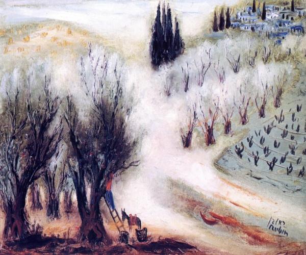 Reuven Rubin Springtime In Galilee