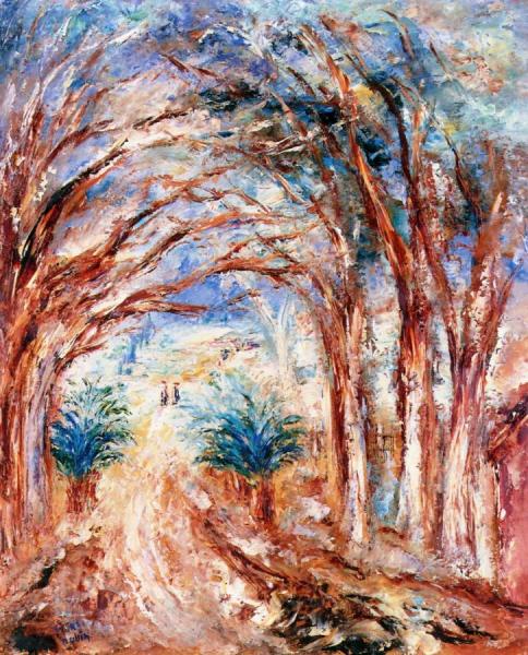 Reuven Rubin The Colony Of Migdal