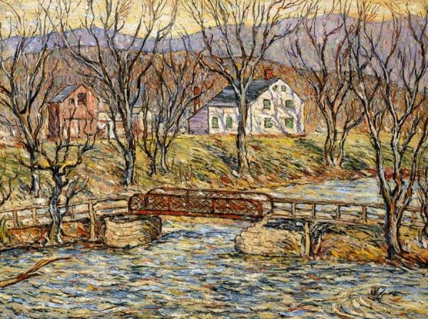 Moodna Creek, New York by Reynolds Beal Oil Painting Reproductions