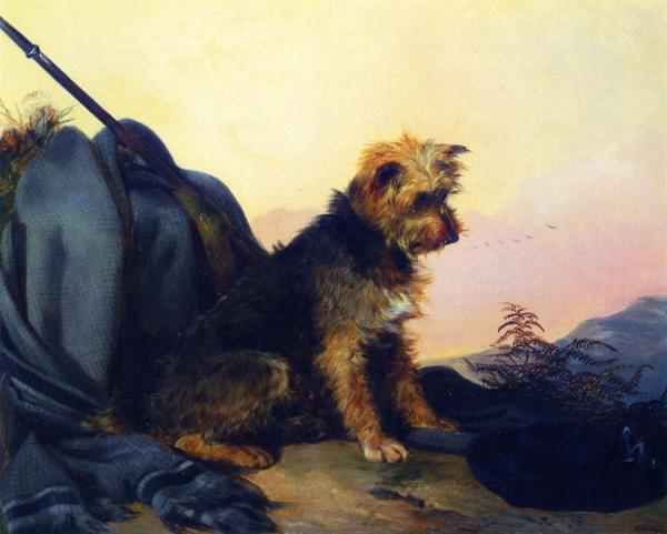 Waiting For Master by Richard Ansdell