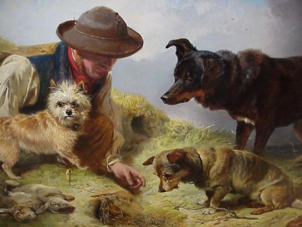 Waiting Patiently by Richard Ansdell