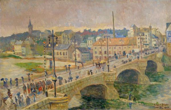 View Of Weilburg by Richard Bloos