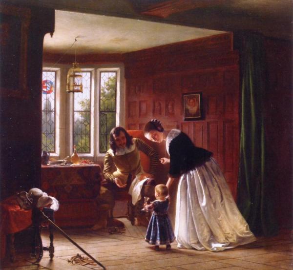 Richard Caton Woodville The Cavalier's Return