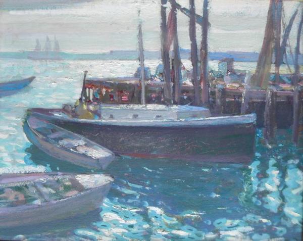 Afternoon Light, Provincetown by Richard Edward Miller