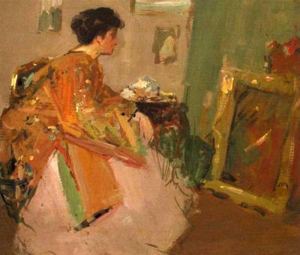 An Artistic Reverie by Richard Edward Miller