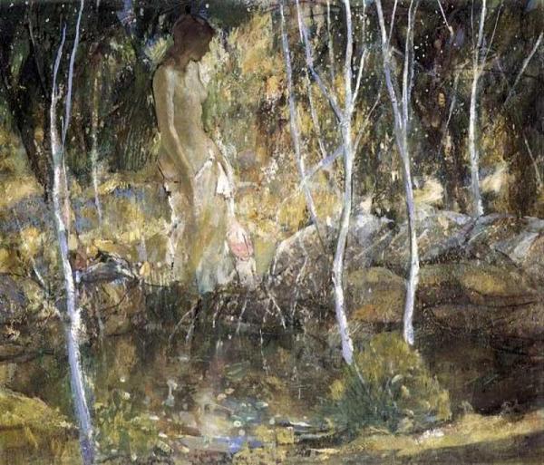 Bather by Richard Edward Miller