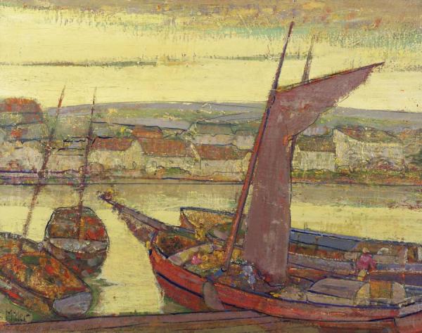 Brittany Coast by Richard Edward Miller