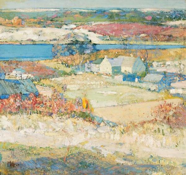 Landscape by Richard Edward Miller