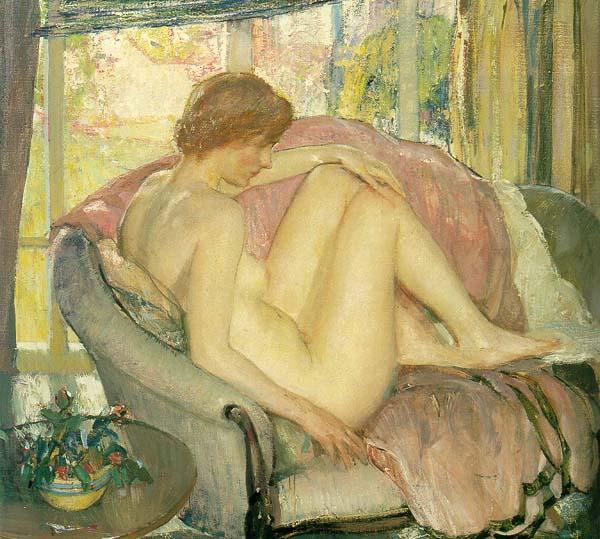 Nude by Richard Edward Miller Oil Painting Reproductions