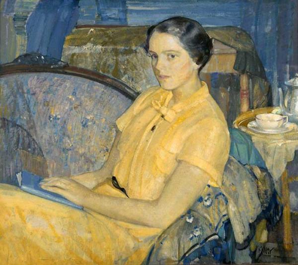 Portrait Of Shelia Mcmanus by Richard Edward Miller