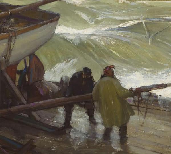 Preparing For The Storm by Richard Edward Miller Oil Painting Reproductions