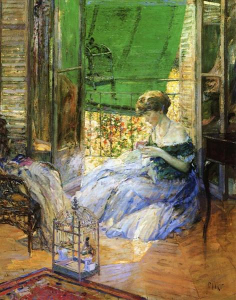 Spring by Richard Edward Miller Oil Painting Reproductions