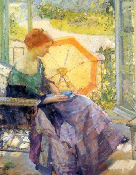 Teatime by Richard Edward Miller
