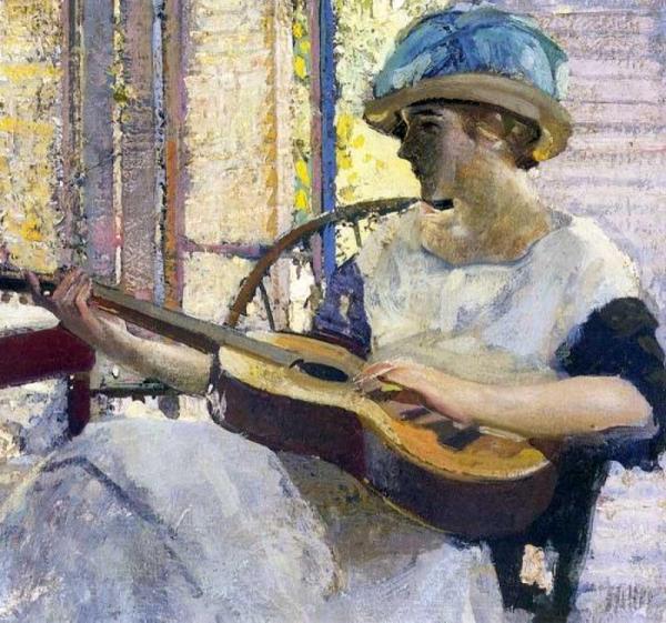 The Artist's Daughter by Richard Edward Miller
