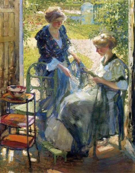 The Garden Room, Giverny by Richard Edward Miller