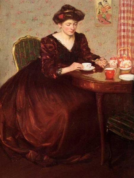 The Japanese Tea Service by Richard Edward Miller