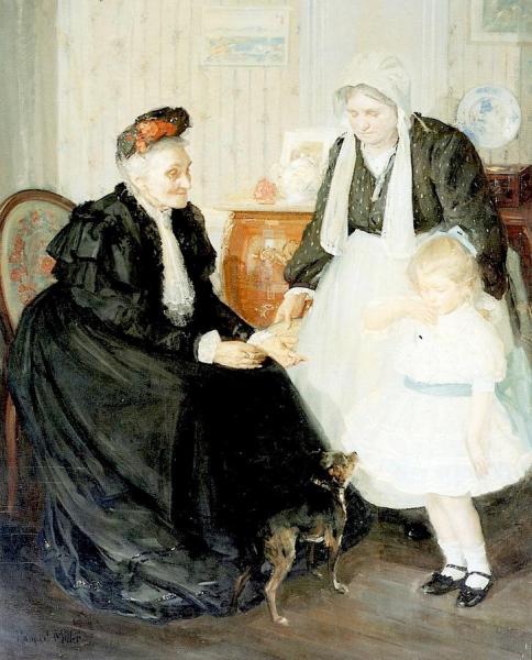 The Visit by Richard Edward Miller