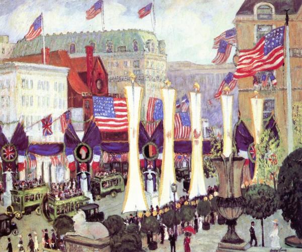 Richard Haley Lever Armistice Celebration Parade, Fifth Avenue