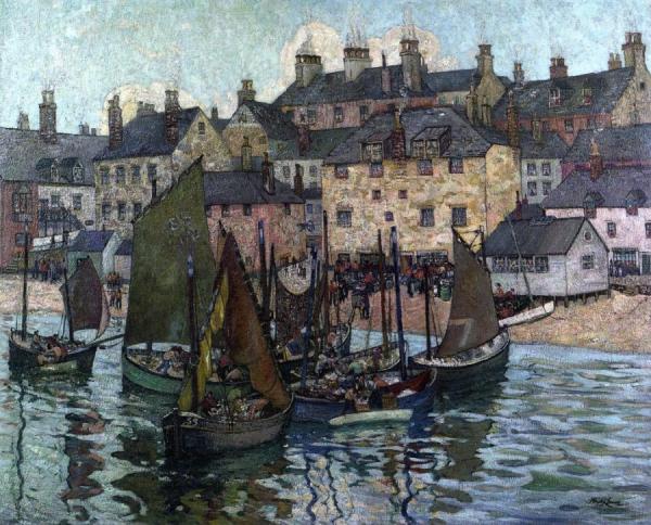 Richard Haley Lever Landing Fish, St. Ives, Cornwall, England