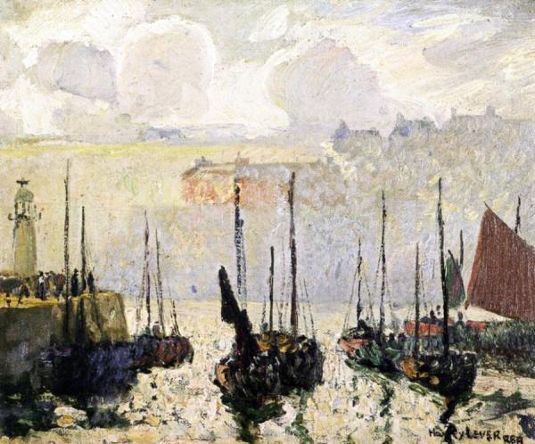 Morning Haze, St. Ives by Richard Haley Lever