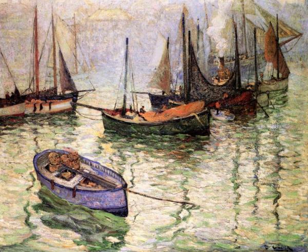 Richard Haley Lever Summer Afternoon, St. Ives Harbor, Cornwall