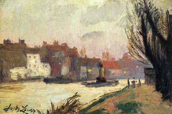 Thames River, London by Richard Haley Lever