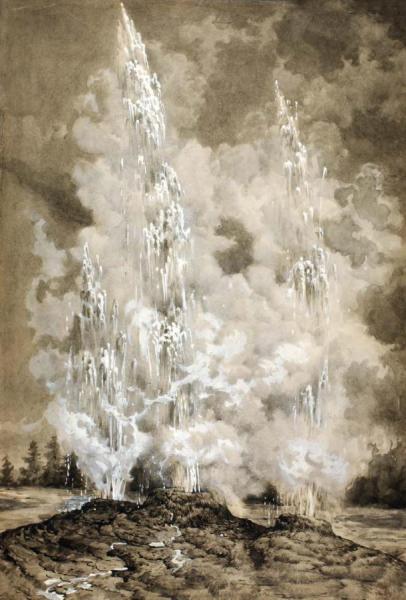 Richard Norris Brooke Yellowstone Geyser