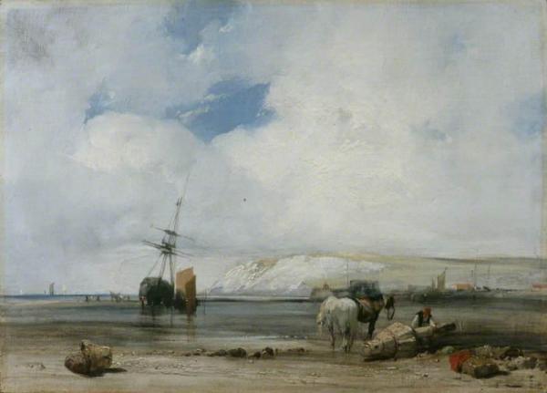 Richard Parkes Bonington On The Coast Of Picardy