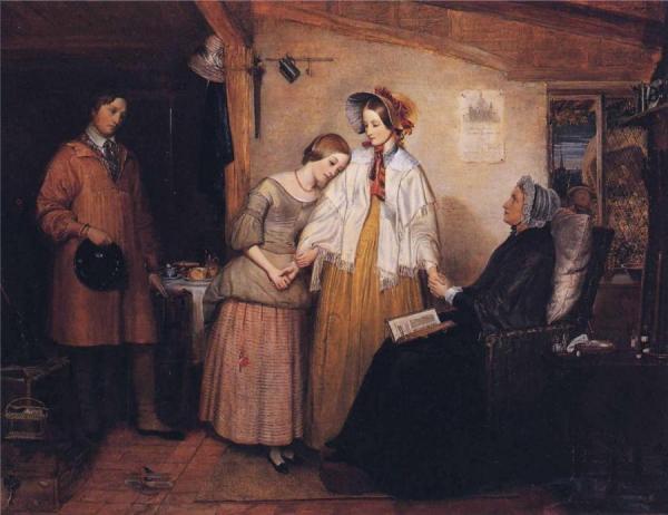 Going Into Service by Richard Redgrave
