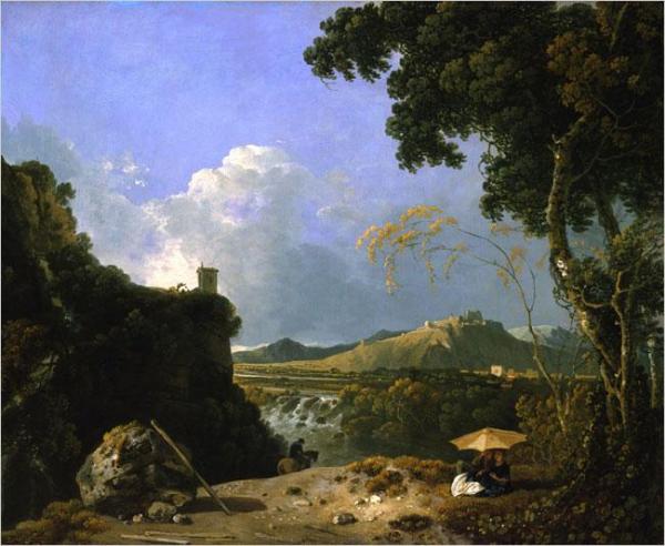 The White Monk by Richard Wilson, R. A.