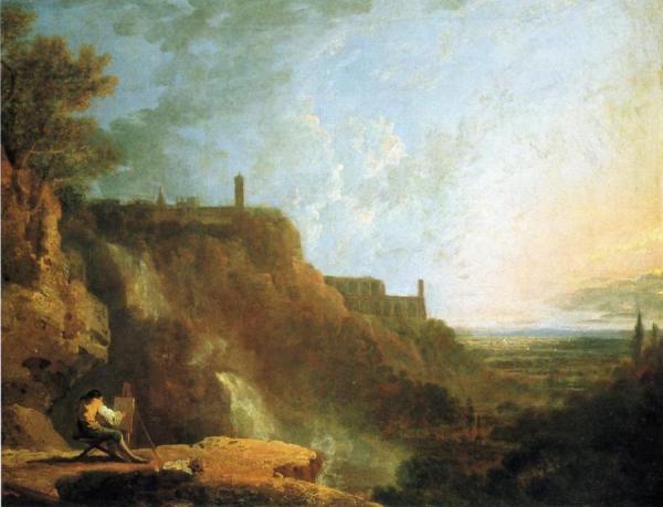 Tivoli: The Cascatelli Grandi And The Villa Of Maecenas by Richard Wilson, R. A.
