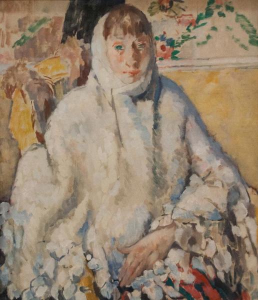De Zieke Met De Witte Sjaal by Rik Wouters