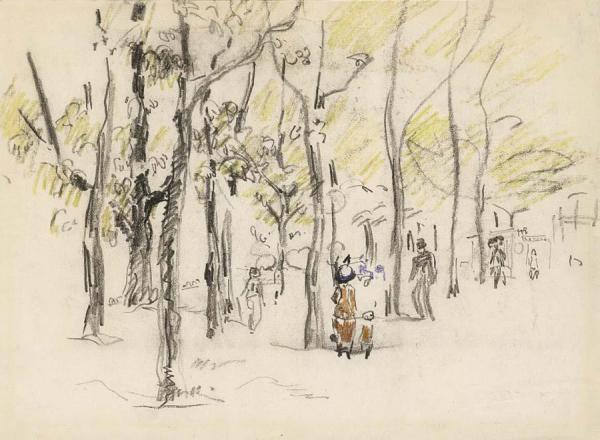 Le Parc by Rik Wouters Oil Painting Reproductions