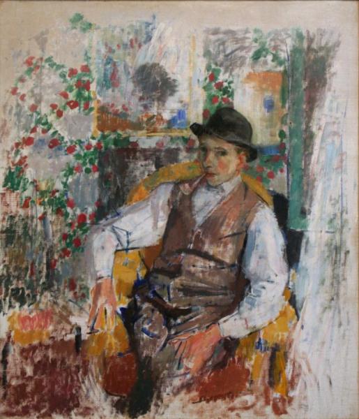 Portrait Of Ernest Wijnants by Rik Wouters Oil Painting Reproductions