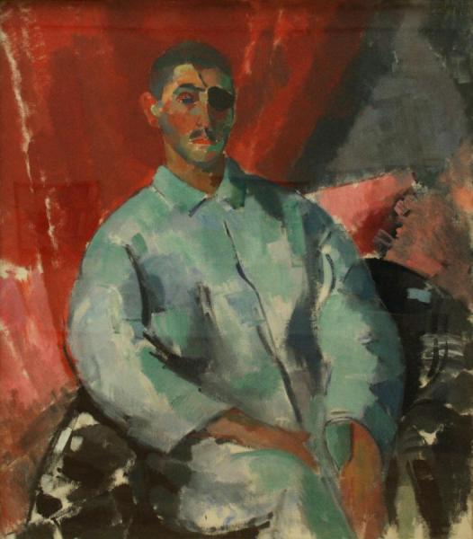 Self-portrait With Black Bandage by Rik Wouters