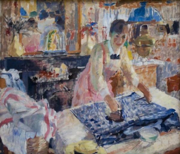 Woman Ironing,1912 by Rik Wouters