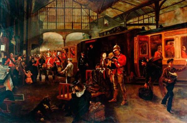 Farewell! by Robert Alexander Hillingford