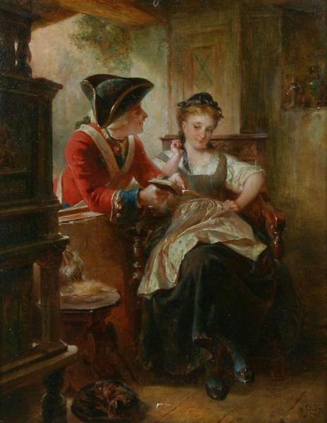 Love Sonnets by Robert Alexander Hillingford