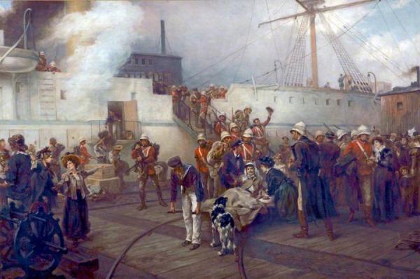 The Return Of The Heroes by Robert Alexander Hillingford