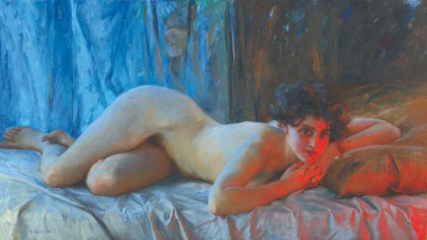 Robert Auer Near The Red Light