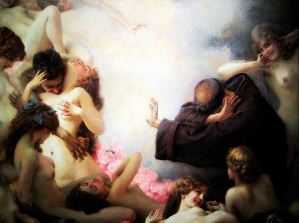 The Temptation Of St. Anthony by Robert Auer