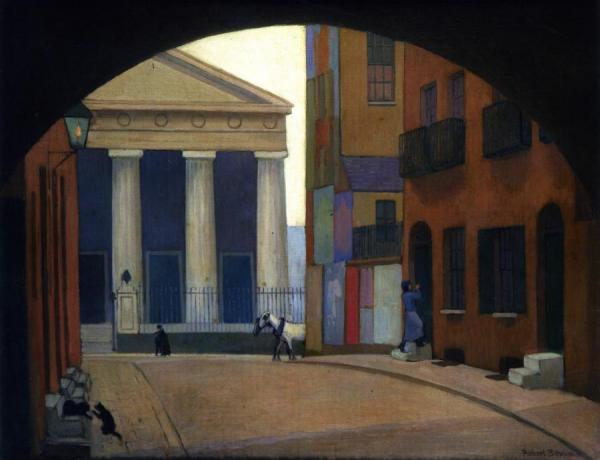 A London Church by Robert Bevan