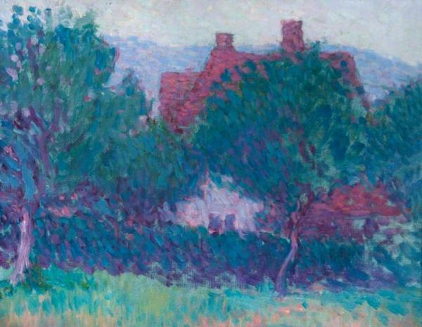 Back Of The Farm, Sussex by Robert Bevan