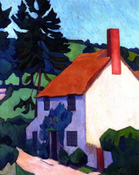 Devon Cottage by Robert Bevan